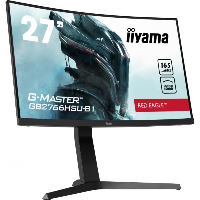 Iiyama Monitor Gaming GB2766HSU-B1 27" Full HD, 1920x1080, 1ms, 165Hz, AMD FreeSync Premium, HDMI, DisplayPort, USB, Altavoces 1 Iiyama Monitor Gaming GB2766HSU-B1 27" Full HD, 1920x1080, 1ms, 165Hz, AMD FreeSync Premium, HDMI, DisplayPort, USB, Altavoces 1