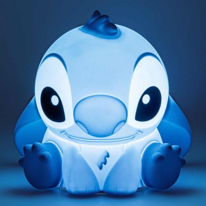 Paladone Lámpara Silicona 3D Disney Stitch con 3 niveles de brillo y USB recargable 1