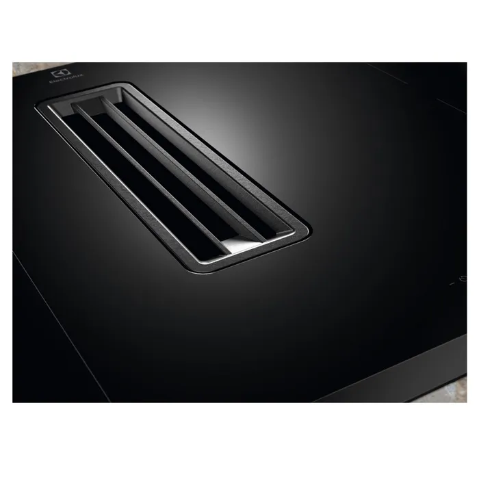 Electrolux Placa de inducción KCC83443 de 78 cm con 4 quemadores, 7350 W, color negro 3