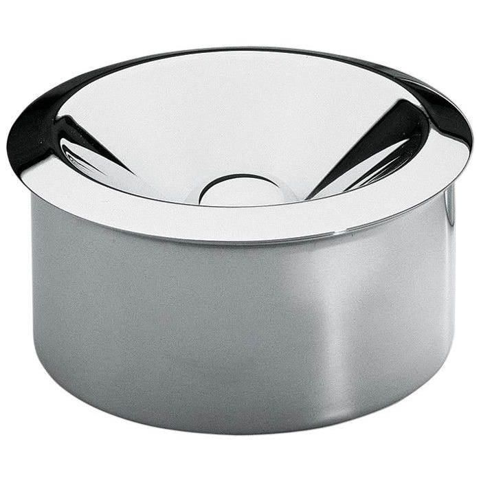 Alessi 90010/I Cenicero Acero Inoxidable Brillante 18/10 Bauhaus Archiv