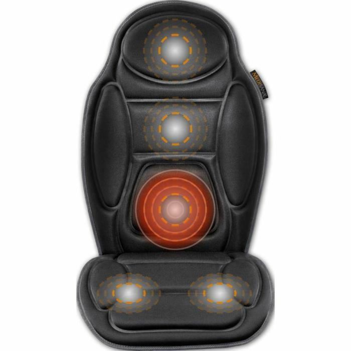 Medisana 88935 Cojín de Masaje Vibratorio MCH para Asiento, con Calentamiento y Adaptador Coche, Uso Oficina y Automóvil 4 Medisana 88935 Cojín de Masaje Vibratorio MCH para Asiento, con Calentamiento y Adaptador Coche, Uso Oficina y Automóvil 4