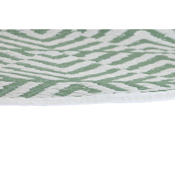 DKD Home Decor Alfombra Verde Menta Azul 150 x 150 cm (6 Unidades) 3