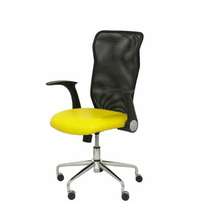 Silla de Oficina Minaya P&C 31SP100 Amarillo 3 Silla de Oficina Minaya P&C 31SP100 Amarillo 3