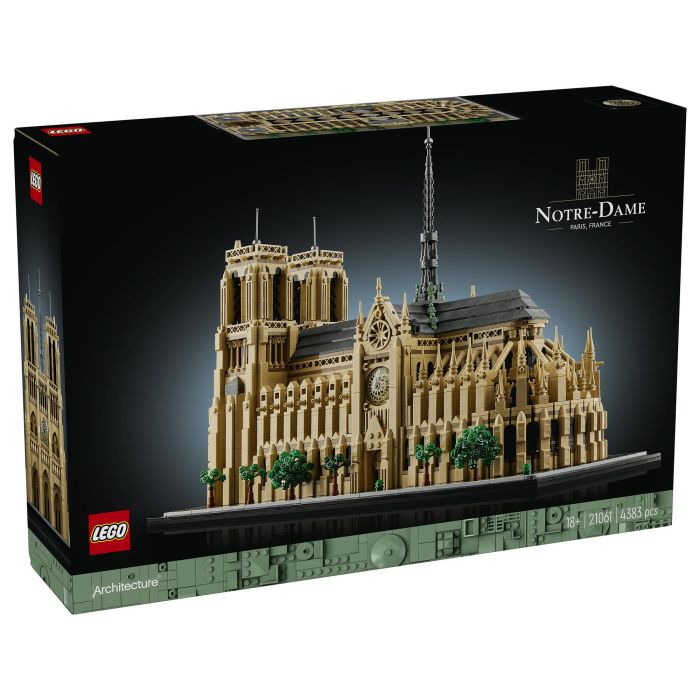 Lego Architecture 21061 Notre-Dame de Paris Set de Construcción para Adultos 38