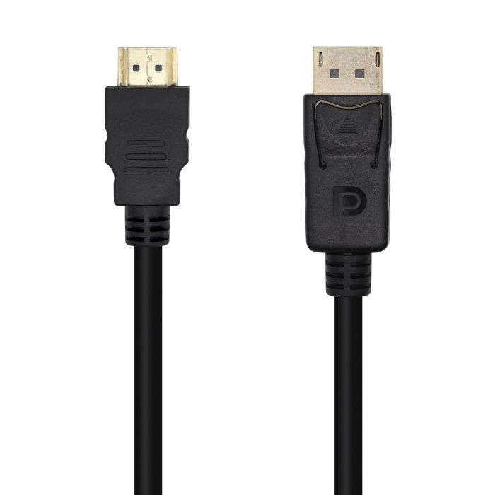 Aisens Cable Conversor Displayport Macho a HDMI Macho Negro 5.0M Soporta 4Kx2K@30Hz