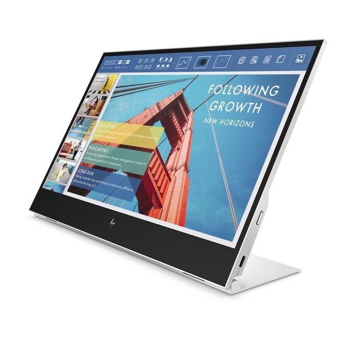 HP E14 G4 Monitor Portátil, Listo para Trabajar en Cualquier Luz, Pantalla Brillante con Un Solo Cable USB-C