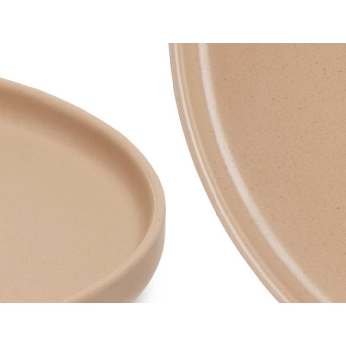 Plato Postre Gres Beige 20Cm Vessia (36 Unidades) 3 Plato Postre Gres Beige 20Cm Vessia (36 Unidades) 3