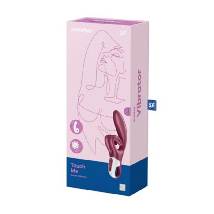 Satisfyer Touch me vibrador rojo