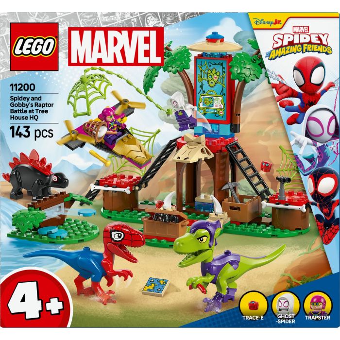 LEGO 11200 Marvel Spidey y sus Extraordinarios Amigos - Set Spidey contra el Raptor de Gobby en la Casa del Árbol 11