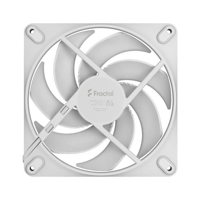Fractal Design FRA7340172708872 Ventilador PC Momentum 14 FDB Control PWM Aspas barridas Reducción de Ruido Blanco 0 Fractal Design FRA7340172708872 Ventilador PC Momentum 14 FDB Control PWM Aspas barridas Reducción de Ruido Blanco 0