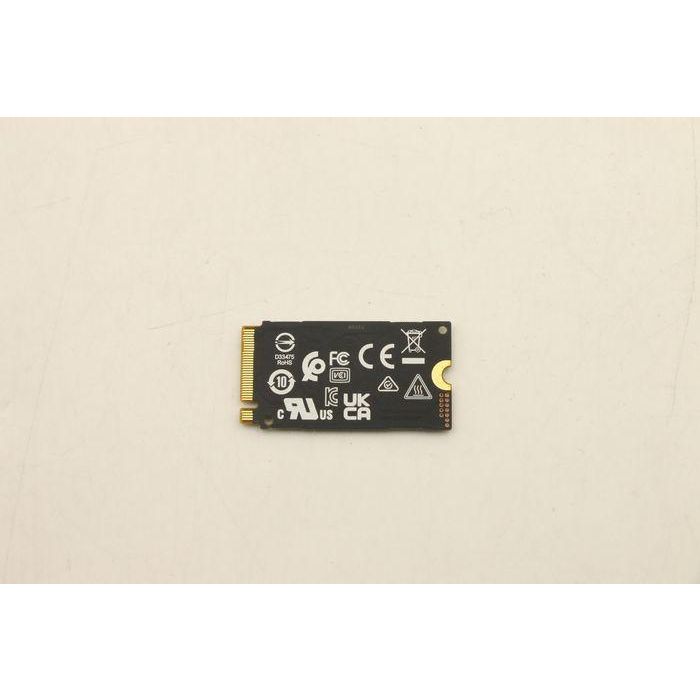 Lenovo M.2 PCIe 3.0 x4 SSD, 512GB capacity, 3100 MB/s sequential read speed, compact 2242 form factor for notebooks. 1 Lenovo M.2 PCIe 3.0 x4 SSD, 512GB capacity, 3100 MB/s sequential read speed, compact 2242 form factor for notebooks. 1