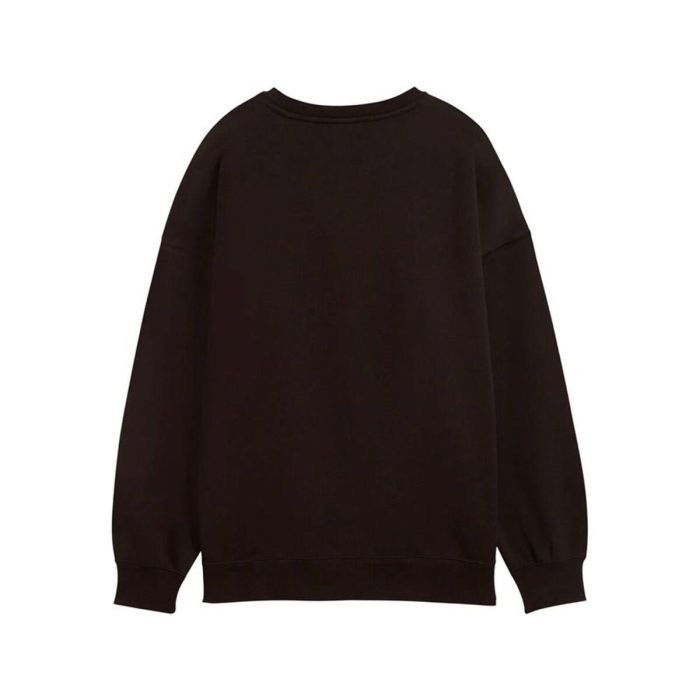 Sudadera sin Capucha Mujer Puma Maximal Metallic Oversized Crew FL Negro 3