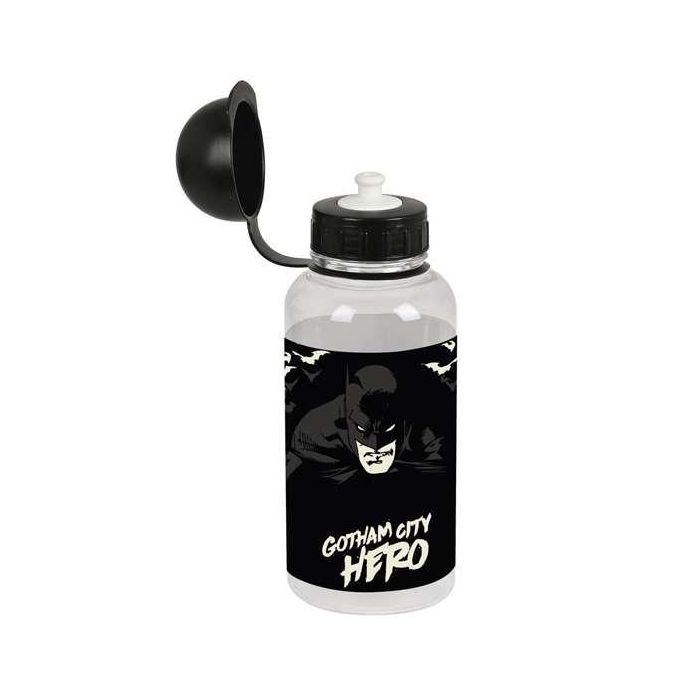 Botella de Agua Batman Hero Negro PVC 500 ml 8