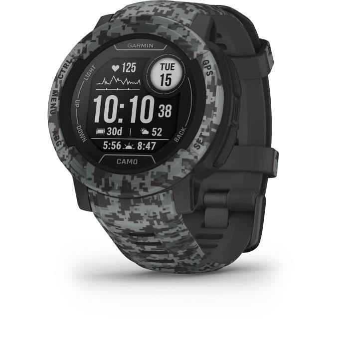 Reloj conectado - GARMIN - Instinct 2 - Camo Edition - Graphite Camo 1