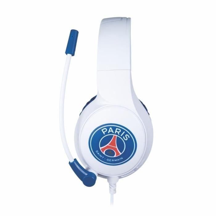 Auriculares con cable para juegos - KONIX - PC, PS4, PS5, Switch, Xbox - Micrófono de 45° - Cable de 1,5 m - Blanco y azul 2 Auriculares con cable para juegos - KONIX - PC, PS4, PS5, Switch, Xbox - Micrófono de 45° - Cable de 1,5 m - Blanco y azul 2