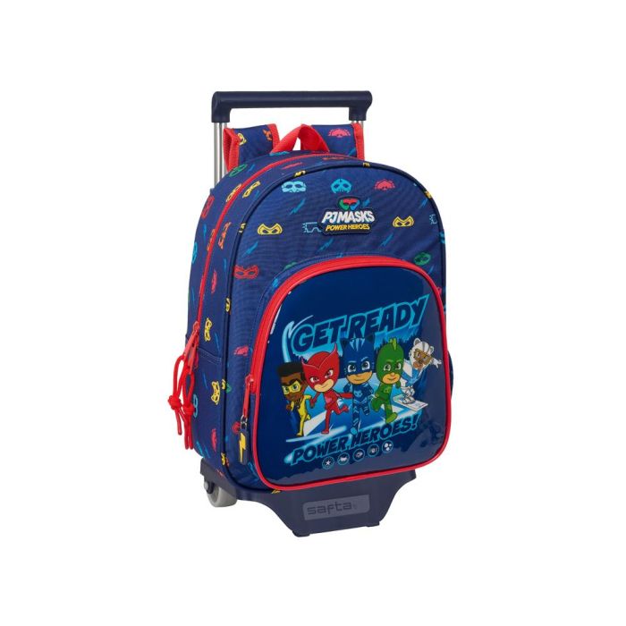 Mochila Safta Mod. 185 Con Carro 705 Pjmasks Ready 340x260x110 mm