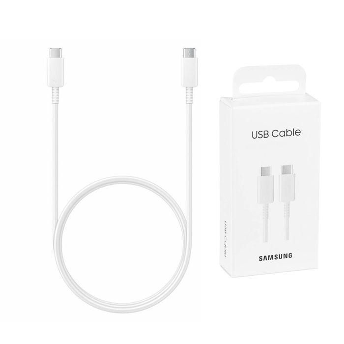 Cable USB-C Samsung EP-DA705BWE Blanco 1 m Cable USB-C Samsung EP-DA705BWE Blanco 1 m