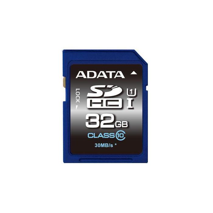 ADATA 2g Tarjeta de Memoria SDHC 32GB Clase 10 UHS-I U1 Serie Premier 50/33 MB/s para Cámara Digital Resistente a Rayos X y Temperaturas 1