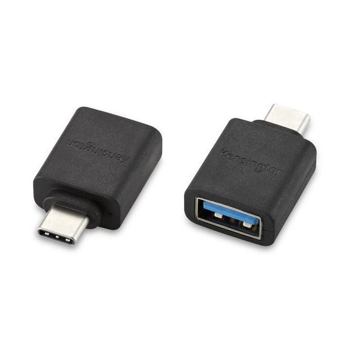 Kensington CA1010 Adaptador USB-C a USB-A M/F para Conectar Dispositivos Antiguos a Nuevos, Datos 5Gbps y Carga Rápida 3A 3 Kensington CA1010 Adaptador USB-C a USB-A M/F para Conectar Dispositivos Antiguos a Nuevos, Datos 5Gbps y Carga Rápida 3A 3