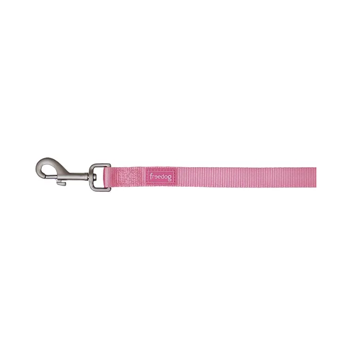 Freedog Tirador Nylon Basic Rosa 10 mm 120 cm