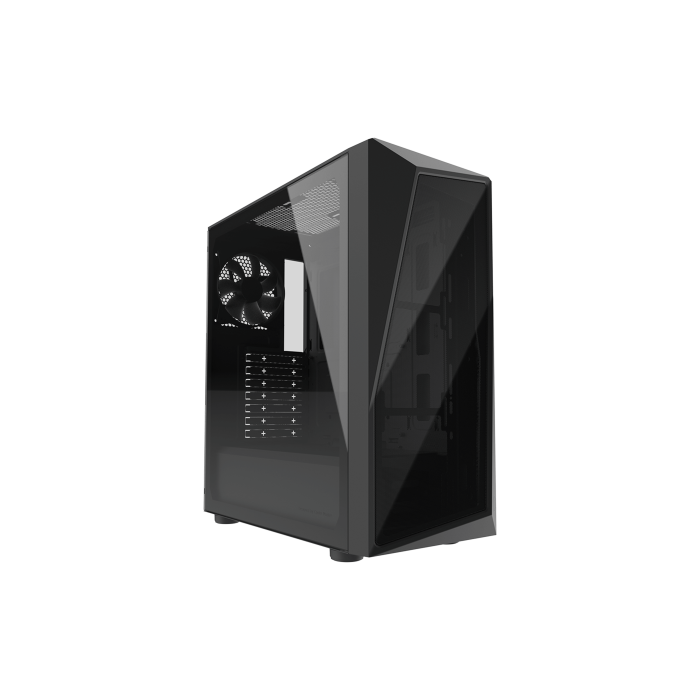 Cooler Master CMP 520L Midi Tower Negro CP520-KGNN-S03 - Compatible con ATX, micro ATX, Mini-ITX, Ventana Lateral, Gestión de Cables