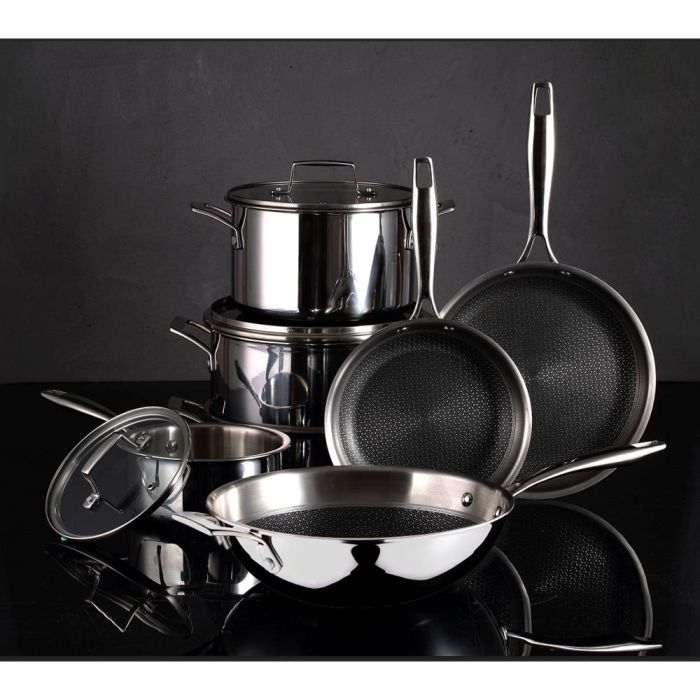 Masterpro Sartén Acero Inoxidable Hi-Tech 3 Ø20 cm BGMP-1630 Inducción 6