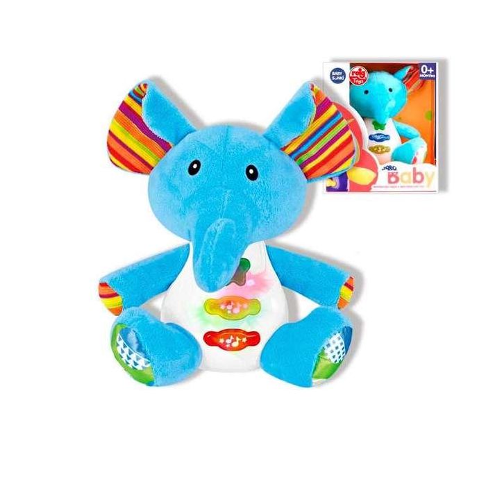 Peluche musical elefante 15 cm 1 Peluche musical elefante 15 cm 1