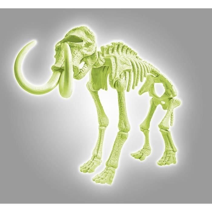 CLEMENTONI Archéo Ludic - Mamut fosforescente - Ciencia y juego 5 CLEMENTONI Archéo Ludic - Mamut fosforescente - Ciencia y juego 5