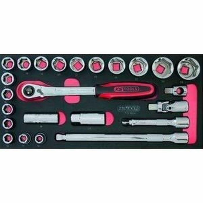 KS TOOLS 713.1024 - Módulo de dados y accesorios Ultimate 1/2 pulgada - 24 piezas