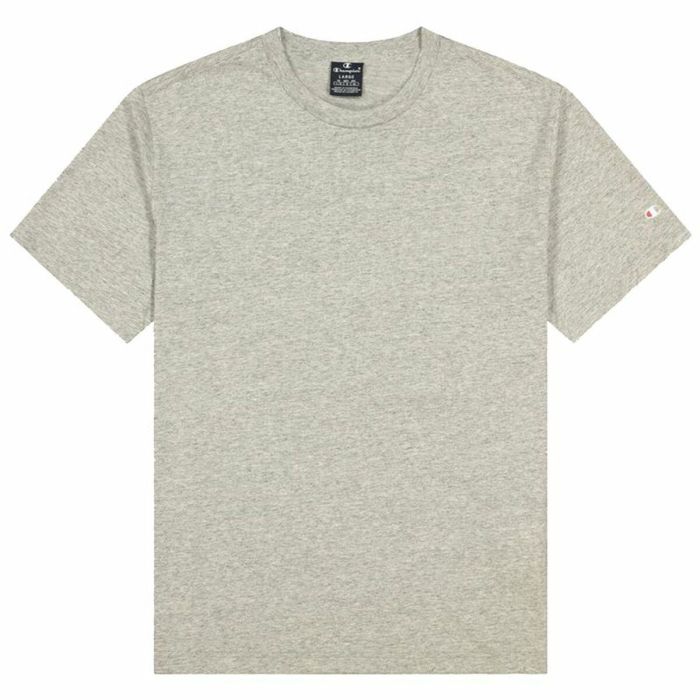 Camiseta de Manga Corta Hombre Champion Crew-Neck Negro 2 Piezas Gris claro XS 6