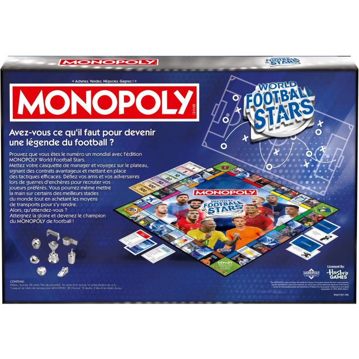 Winning Moves MONOPOLY World Football Stars Juego de Mesa JUGADA GANADORA a partir de 8 años WIN5036905062497 5 Winning Moves MONOPOLY World Football Stars Juego de Mesa JUGADA GANADORA a partir de 8 años WIN5036905062497 5