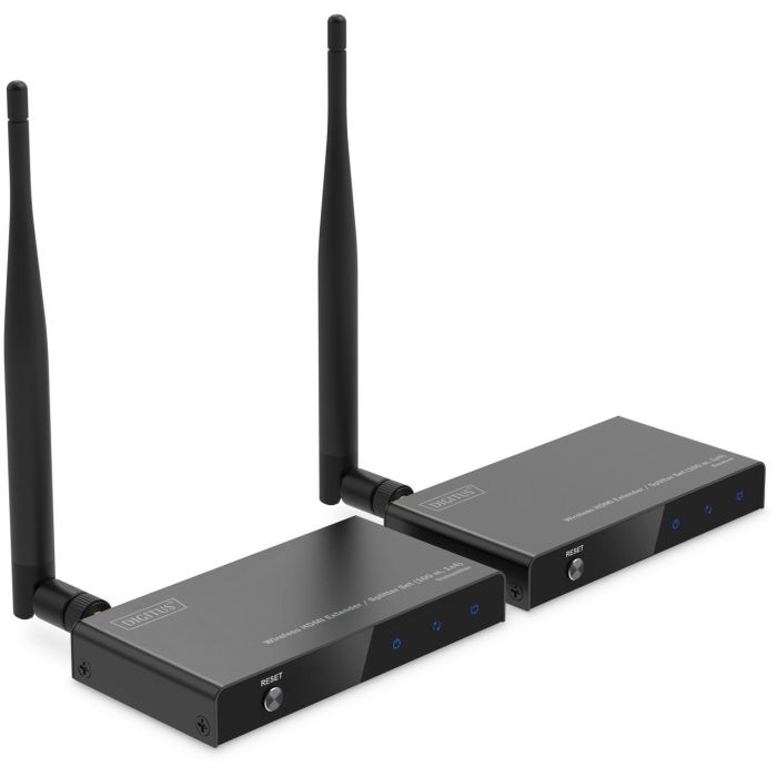 DIGITUS Wireless HDMI Extender/Splitter Set 100m.1x4.Full HD