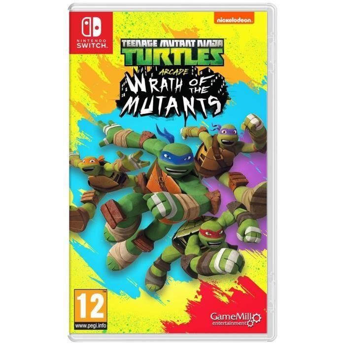 Tortugas Ninja mutantes adolescentes La ira de los mutantes - Juego de Nintendo Switch