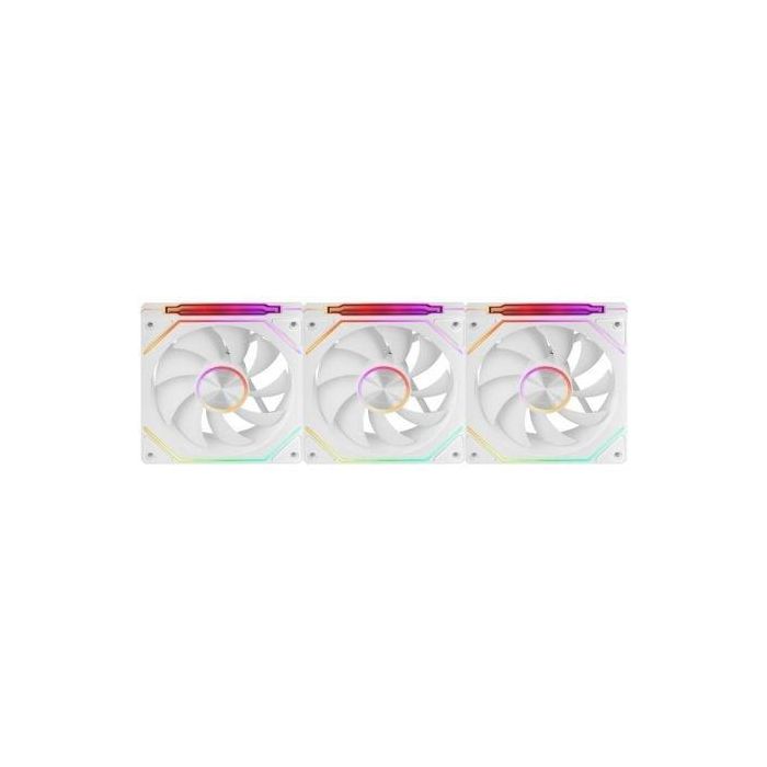 Pack 3 Ventiladores Mars Gaming MF-LINKFINITYKIT2/ 12cm/ ARGB/ Blanco 4