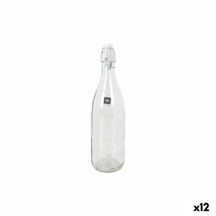 Botella de Cristal La Mediterránea Gotland 1 L (12 Unidades) Botella de Cristal La Mediterránea Gotland 1 L (12 Unidades)