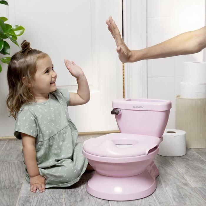 Ingenuity ING0012914171370 Mini Inodoro Infantil para Niñas con Reductor y Descarga Musical 5 Ingenuity ING0012914171370 Mini Inodoro Infantil para Niñas con Reductor y Descarga Musical 5