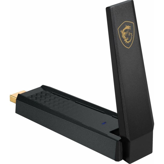 Adaptador de Red MSI AXE5400 Negro 20 Adaptador de Red MSI AXE5400 Negro 20