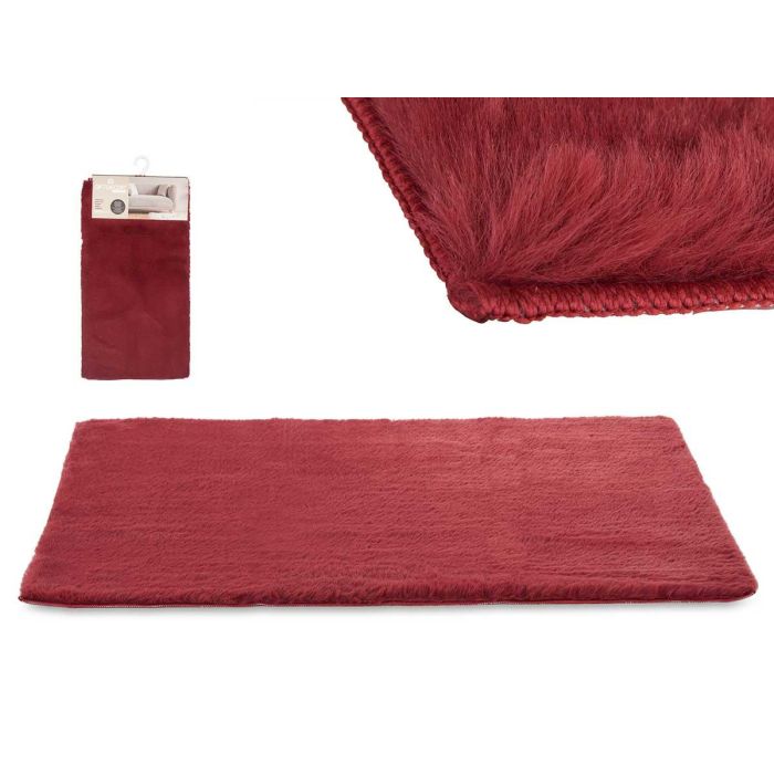 Giftdecor Alfombra Pelo Corto Granate Poliéster 60x90 cm (6 Unidades) Giftdecor Alfombra Pelo Corto Granate Poliéster 60x90 cm (6 Unidades)