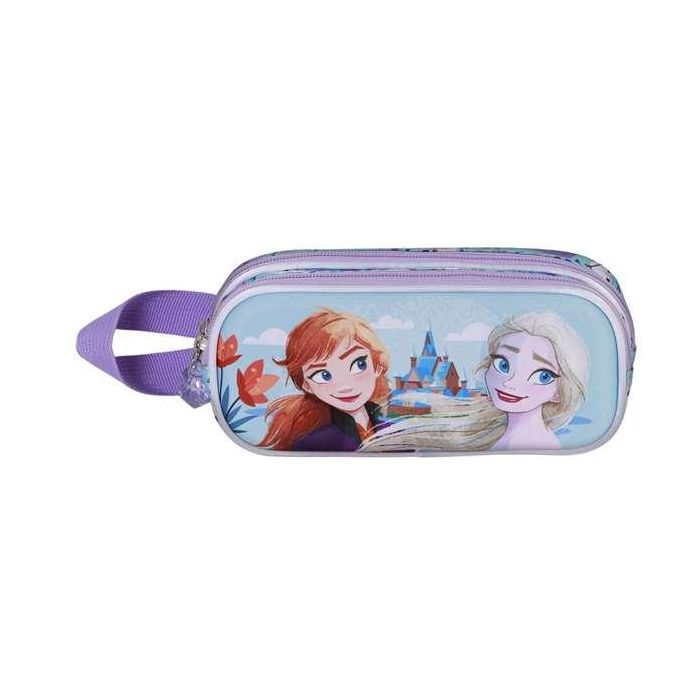 Karactermania Estuche Portatodo Doble 3D Frozen 2 22 x 8 x 10 cm 2
