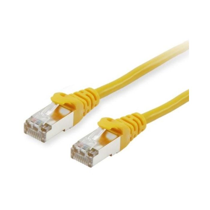 Equip Patchkabel Cat6A S/FTP 2xRJ45 0.15m gelb LSZH Polybeutel