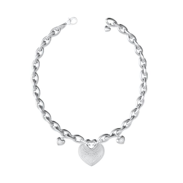 Collar Mujer Guess JUBN05205JWRHT-U Plateado Collar Mujer Guess JUBN05205JWRHT-U Plateado