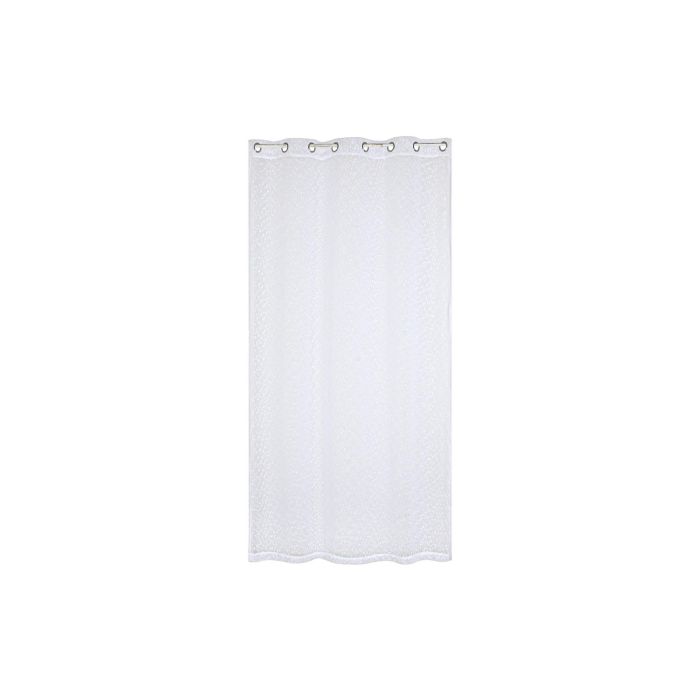 Cortina Basicos DKD Home Decor Blanco 260 x 260 x 140 cm 4