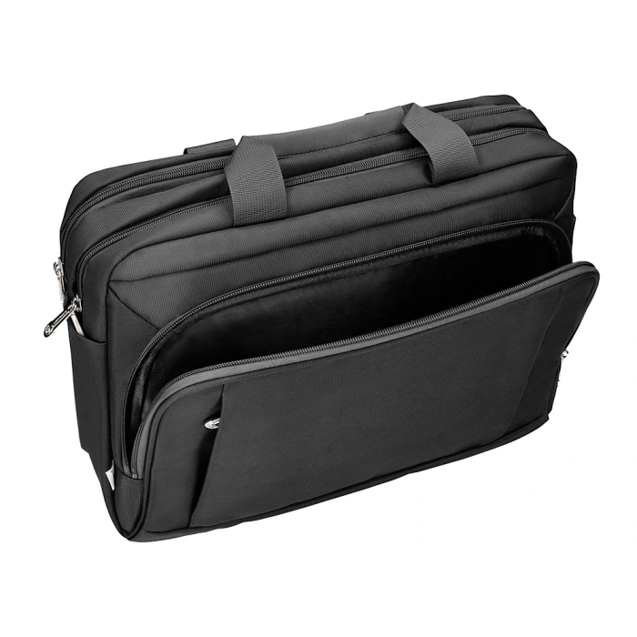 Q-connect Maletín para Portátil 15,5" Negro con 1 Asa y 1 Bolsillo Exterior, 390x310x120mm 8 Q-connect Maletín para Portátil 15,5" Negro con 1 Asa y 1 Bolsillo Exterior, 390x310x120mm 8