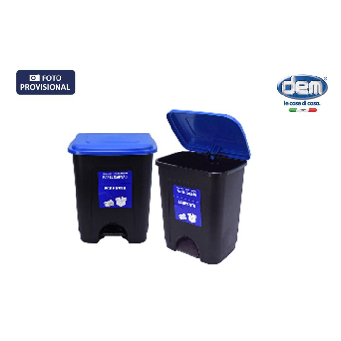 Inde Cubo con Pedal Ecoponto 35 litros Carton - 29,9 x 38,2 x 48,4 cm (Ancho x Largo x Alto) - 7,83 kg (6 Unidades) Inde Cubo con Pedal Ecoponto 35 litros Carton - 29,9 x 38,2 x 48,4 cm (Ancho x Largo x Alto) - 7,83 kg (6 Unidades)