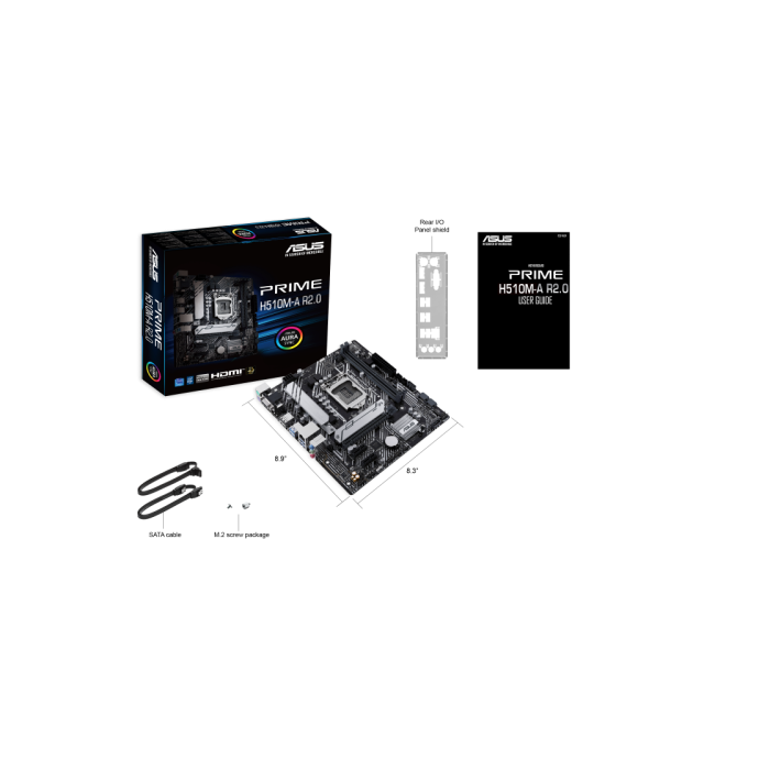 Asus PRIME H510M-A R2.0 Intel H470 LGA 1200 micro ATX - 90MB1FP0-M0EAY0 5 Asus PRIME H510M-A R2.0 Intel H470 LGA 1200 micro ATX - 90MB1FP0-M0EAY0 5