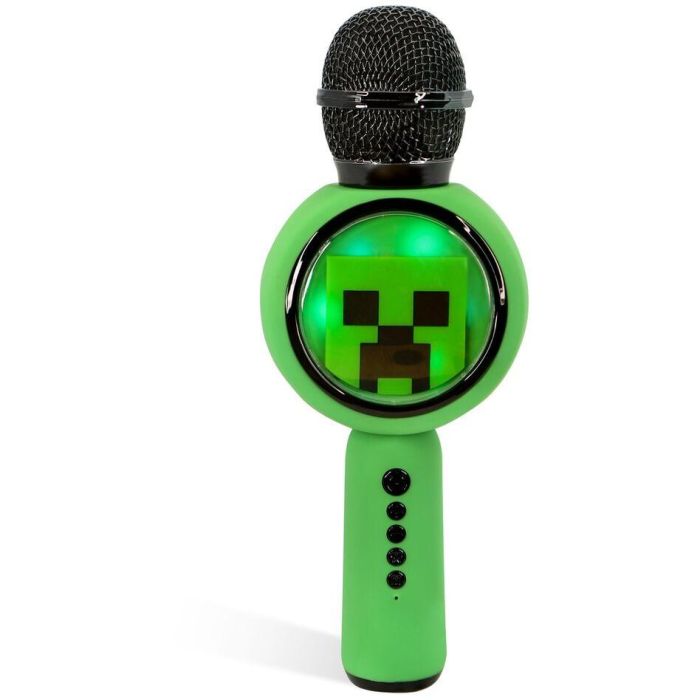 Microfono altavoz LED Minecraft 2