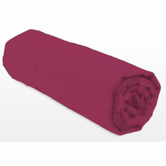 Sábana Bajera Ajustable Lovely Home LH71616 Fucsia 140 x 190 + 25 cm 3