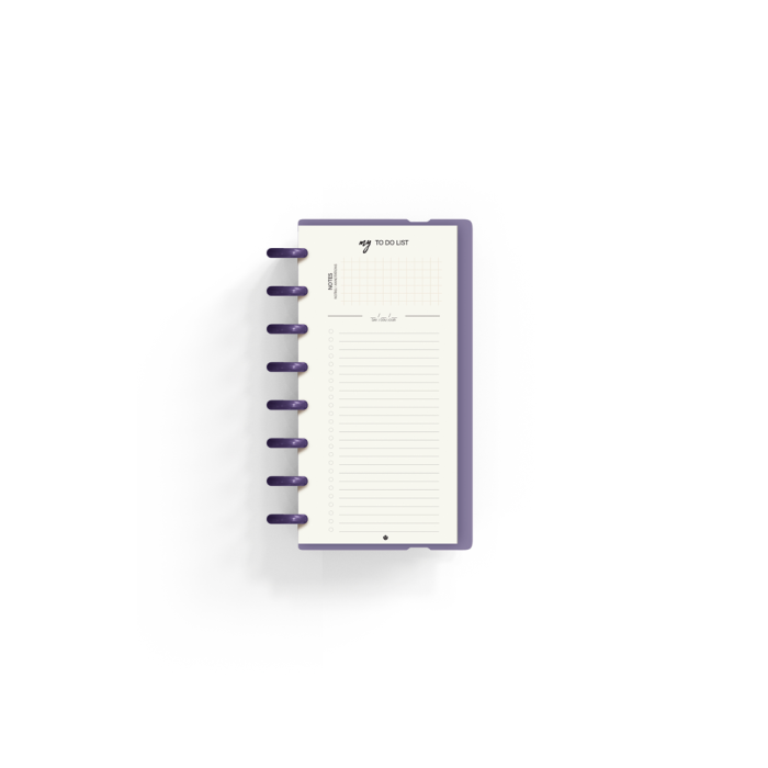 Carchivo Ingeniox Planificador Semanal My Week Malva 105x210 mm - 52 Semanas Sin Fecha y To-Do List, Papel Premium FSC 3