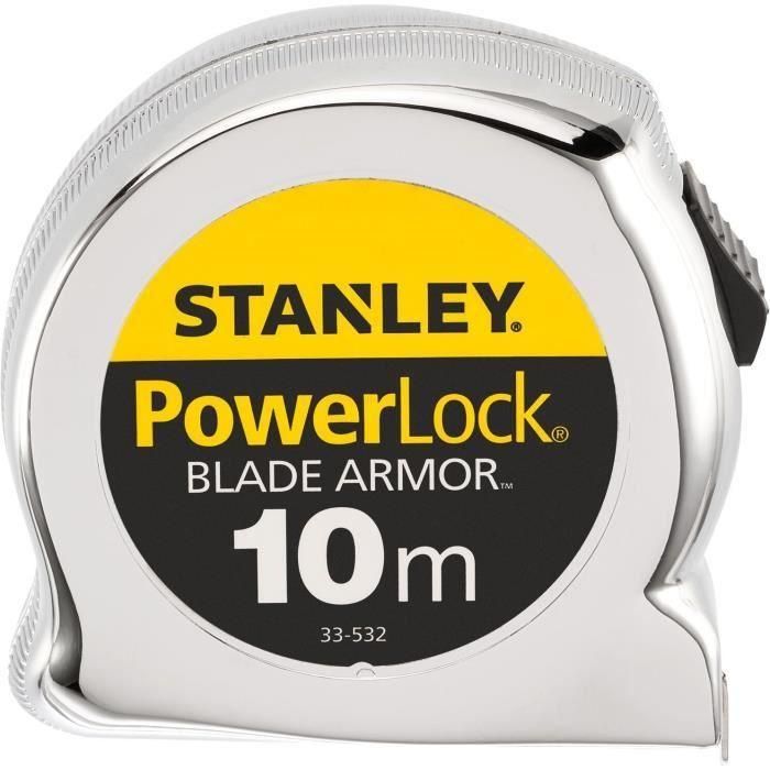 Medición - STANLEY - 0-33-532 - Blade Armor - 10 mx 25 mm - Powerlock Medición - STANLEY - 0-33-532 - Blade Armor - 10 mx 25 mm - Powerlock