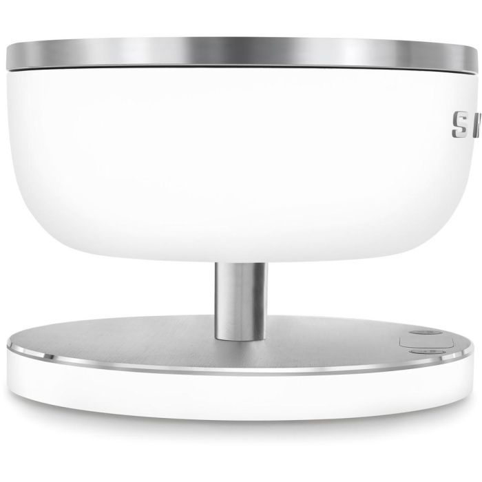 SMEG KSC01WHMWW Báscula de Cocina Electrónica 5 kg Blanco Mate Acero Inoxidable con Cuenco Extraíble 1